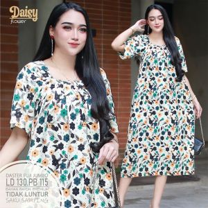 DASTER FUJI MAMA MUDA XXL VIRAL 2025 RAYON ADEM MOTIF CANTIK KARET DSADA