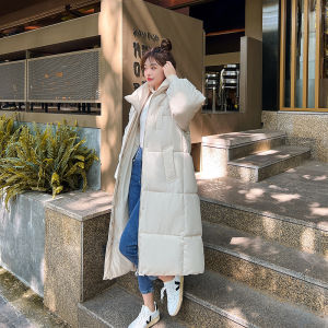 BIZOT Cotton Coat Women Good Clothing 2023 Autumn Winter New Fashion Long Thick Warmth Loose Hooded Parkas Jacket