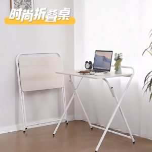 80/60cm Folding Table No-Assembly Required Study Foldable Table Writing Desk Meja Lipat Banquet 折叠桌/桌子