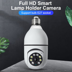 1080P HD E27 Bulb Surveillance Camera Outdoor Indoor Security Monitor Wireless 2.4G WiFi Camera Night Vision Audio IP Cam