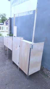 ROMBONG LIPAT TANPA STIKER murah meriah/MEJA PORTABLE/UNTUK JUALAN