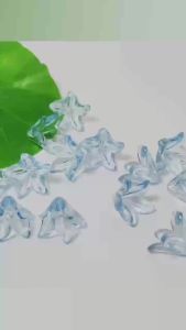 DIY Hoa Agapanthus hoa ly nhiều màu sắc(6*12mm) làm từ acrylic trong suốt tự làm bằng hạt cườm phụ kiện trang sức bán sỉ