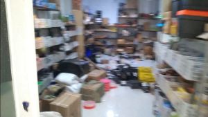 Paket 2PCS Adaptor Kepala Casan Mesin Rumput & Batre Carjer 12v