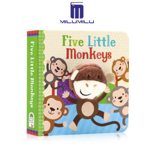 Five Little Monkeys (Finger Puppet Board Book) Board book by Cottage Door Press Original English books