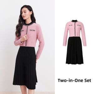 Koradior | Elegant Wool Dress