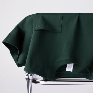 Japanese Style Pure Cotton Pocket T-Shirt Short Sleeve Boys Undershirt Pure White round Neck Minimalist Couple Loose T-shirt Top