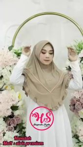 AliMaMa - JILBAB KAMILAH - Hijab Instan Kerudung Kurung Jersey Airis Jersi Airish Kekinian Medan