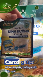 Combo 5 Túi Ngũ cốc Dinh dưỡng Canxi (ít đường) Xuân An 400g