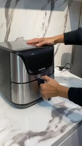 Nồi Chiên Không Dầu Klarstein AeroVital Deluxe Điện Tử Nồi Chiên Không Dầu Nồi Chiên Đa Năng Tiện Lợi Dung Tích 54L Công Suất 1700W Nhập Đức BH 12 Tháng