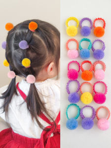 เด็กทารก ยืดได้ ยางรัดผม นุ่ม ตุ๊กตาดี ยืดได้ เอกลักษณ์สาวไซส์เล็ก น่ารัก วงนิ้วหัวแม่มือ ยางรัดผมไม่ทําลาย สไตล์เกาหลี