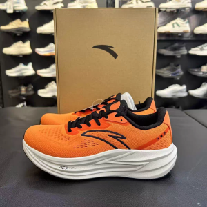 Anta Champion Running Shoes 4th Generation PG7 ULTRA Mens Athletic Shoes Shock Absorption Slow Running Shoes Comfortable Mesh