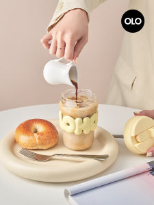 Cốc Thủy Tinh Đựng Cà Phê Di Động Dung Tích 350ml Có Nắp Đậy Cách Nhiệt Cho Nữ Cốc Đựng Nước Chịu Nhiệt Độ Cao Cốc Thủy Tinh Dùng Tại Nhà