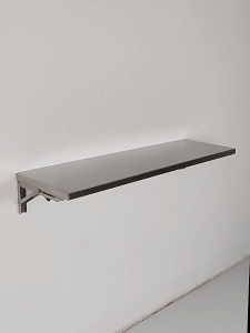 COHF 304 Stainless Steel Wall-Mounted Foldable | Foldable Wall-Mounted Rack | Space-Saving Wall Shelf for Kitchen Balcony Small Apartment