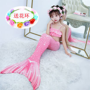 Bộ Bơi Đuôi Cá Cho Trẻ Em Áo Tắm Nàng Tiên Cá Áo Tắm Hai Mảnh Bé Gái Đồ Bơi Học Sinh Bé Gái Lớn Nhỡ