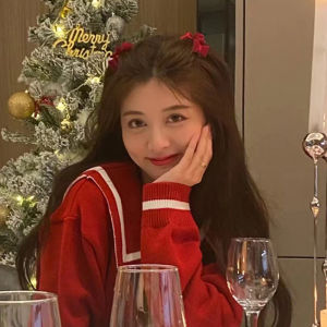 Christmas Hair Accessories Retro Red Velvet Bows Barrettes Fall and Winter Side Bangs Small Jaw Clip Princess Hairstyle Headdress