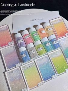 Gradual Shimmering Sparkle Powder Fine Powder Flowing Hemp Material Laser Mixed Flash Powder Gold Diamond Small Whale DIY