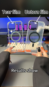 Tri-Town Magnetic Wireless Charge Case For iPhone 11 16 15 14 13 12 Pro Max Shockproof Acrylic Back Cover