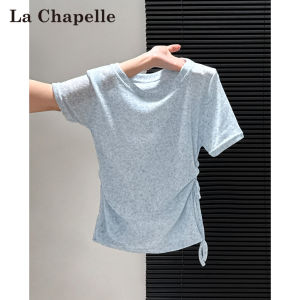 La Chapelle | Áo Thun Ôm Dáng Cổ Tròn Tay Ngắn Mỏng Đẹp