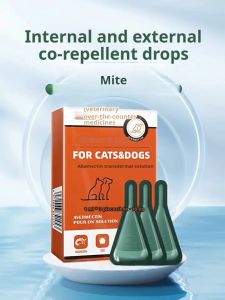 pet anti tick and flea and tick/flea remover spot treatment flea remover externalDual-effect deworm remover for dog&cat tick remover