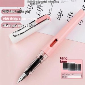 HERO | Bút Hero 367 Dành Cho Học Sinh Lớp 3 Bút Máy Hoạt Hình Để Luyện Thư Pháp Công Cụ Viết Ngòi Kim Loại
