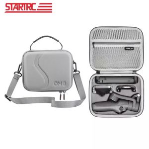 STARTRC OM 6 Portable Shoulder Bag for DJI OM6 VR Camera Case Accessories OSMO Mobile 6 Carrying Case PU Handbag