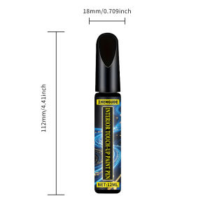 Car Touch-Up Pen - Special Marker Pen for Repairing and Refurbishing Scratches on Black Plastic Interiors Steering Wheels and Dashboards Car Scratch Repair Pen Plastic Surface Repair Correction Pen Plastic Repair Pen Professional-Grade Repair D...