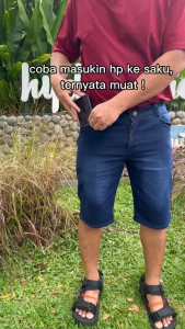 ATQA JEANS STORE HARGA MURAH ..!!! CELANA JEANS PENDEK BIRU NAVY SEMPROT BIRU MUDA NAVY HITAM GARMEN PRIA DISTRO BERKUALITAS BAGUS // CELANA PENDEK PRIA HARGA MURAH MERIAH