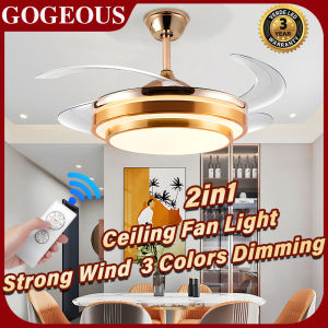 GORGEOUS 2024 NEW Ceiling Fan with Light: Modern & Dimmable