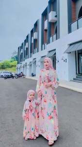 SHAQIA DRES COUPLE IBU DAN ANAK 0-10th(harga terpisah) BAHAN ZARA IMPORT