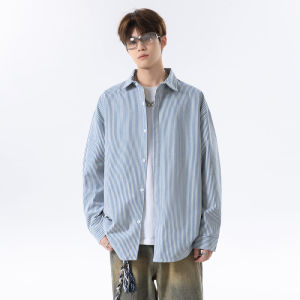 WUKONGYOUHUO | Vintage Striped Long Sleeve Shirt