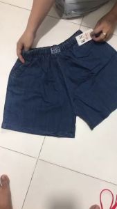 Quần đùi nữ jean dày mềm có độ giãn mạnh - hàng đẹp - lưng thun có giản Size 40-65kg Shop 02