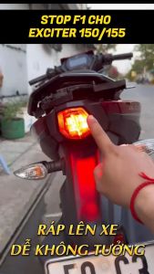 [HCM]Ex150/155 - [PRO NEW] Bộ mạch sẵn giắc zin tạo chớp stop F1 Yahama Exciter 150/155 NVX Nouvo R15