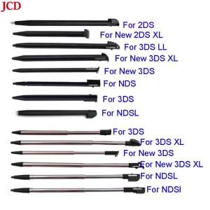 JCD | 1pcs Metal Telescopic Stylus Plastic Stylus Touch Screen Pen for 2DS 3DS New 2DS LL XL New 3DS XL For NDSL DS Lite NDSi NDS Wiiu