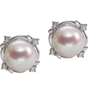 NANZHUGONG | Elegant Freshwater Pearl Earrings 925 Silver