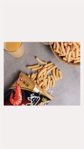Nongshim - Shrimp Cracker Hot & Spicy 75gr - Snack Rasa Udang Pedas