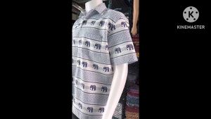 เสื้อเชิ้ต ผ้าฝ้าย ผู้ชาย