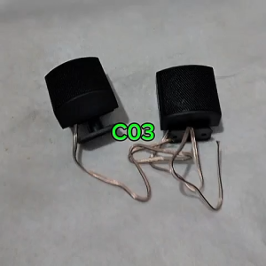 C03 ORI 100% SEPASANG TWEETER  TREBLE VOKAL PIEZO SPEAKER MOBIL TWETER MINI TWITER 500W PIEZO