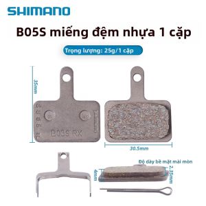 SHIMANO | Đệm Phanh Đĩa Nhựa Dạng Keo cho Xe Đạp Núi