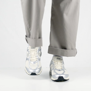 Geoff Max - Robin Racer Silver Navy Sepatu Lifestyle Pria & Wanita