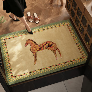 Water-Absorbing Fast-Drying Anti-Slip Brown Diatomaceous Door Mat