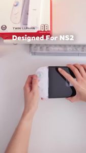 IINE Twin Lumina Switch 2 Wireless Controller For Switch 2 Replacement Knight Left Right Joycons with RGB Hall Joystick Gamepad