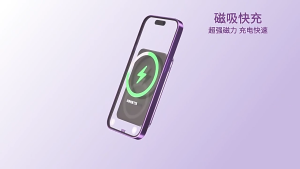 CCC Certificate Authentic 20000 mAh Magnet Wireless Powerbank/66W PD Fast Charging Power Bank/Built-in Type-c and Iphone Cable