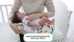 SwanPillow Nursing Pillow/ Maternity Pillow/ Feeding Pillow [100% Natural Cotton AA Grade Filling]