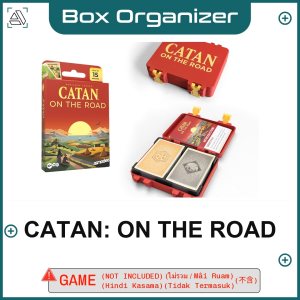 Catan: On the Road Board Game Box Organizer Insert