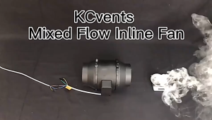 4/5/6/8 Inches Mixed Flow Inline Duct Fan Air Extractor Low Noise Grow Tent Hydroponic Mix Flow Duct Fan Ventilation Fan Inline Fan Blower Centrifugal Fan Exhaust Fan For Room/Kitchen/Toilet