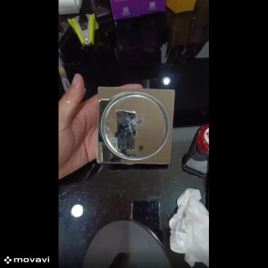 Saringan Got kamar Mandi Stainless Tutup Injak Tekan Floor Drain Anti Tikus Bau Banjir Kecoa Chrome