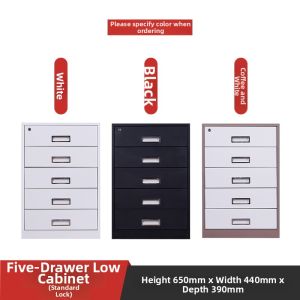 Office Table-Under Secure Storage Filing Cabinet