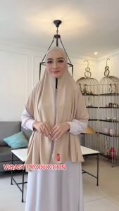𝐕𝐈𝐐𝐀𝐒𝐓 - Pashmina Instan Jersey Premium Hijab Instant Casual / Kerudung Pastan Jilbab Pasmina Terbaru