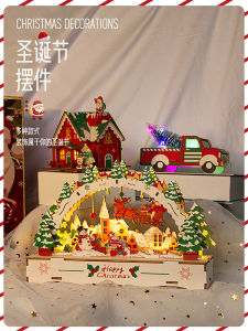 Đồ Trang Trí Giáng Sinh Thủ Công DIY Người Già Noel Đồ Trang Trí Treo Đồ Trang Trí Cảnh Lễ Hội Giáng Sinh Đồ Trang Trí Nhà