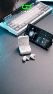 [PIN TRÂU] Tai Nghe Bluetooth GOOJODOQ- Âm Thanh Cân Bằng Bluetooth 5.3 Siêu Ổn Sạc Type-C